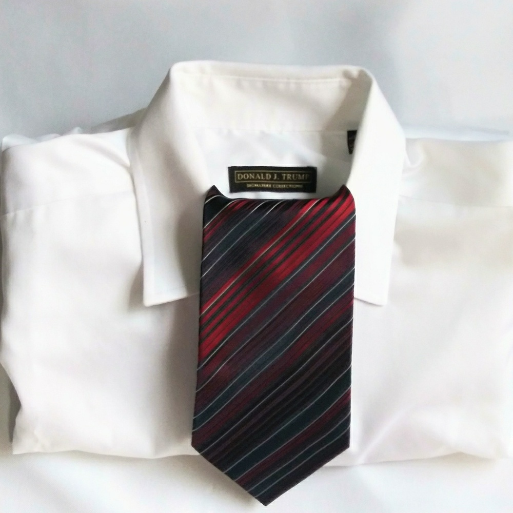 Donald J Trump Signature Collection wht men's 16.5